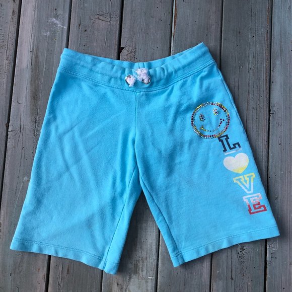 Flowers by Zoe All Cotton Embellished Cropped Sweats - Picture 1 of 13